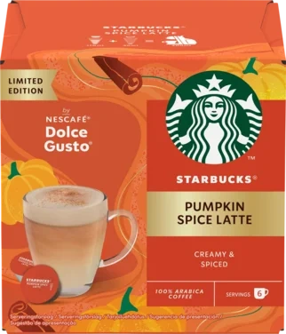 Starbucks Pumpkin Spice Latte X12 129g