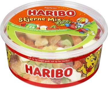 Stjerne Mix Sur 900g Rd Haribo