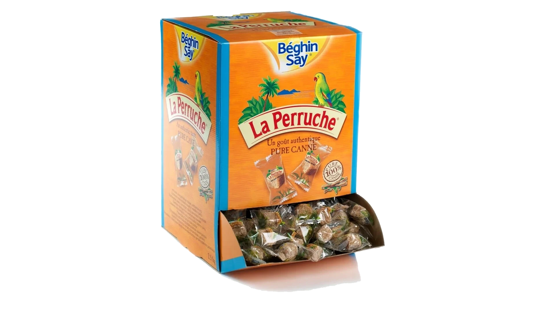 Sukkerbiter Brune Display 2,5kg