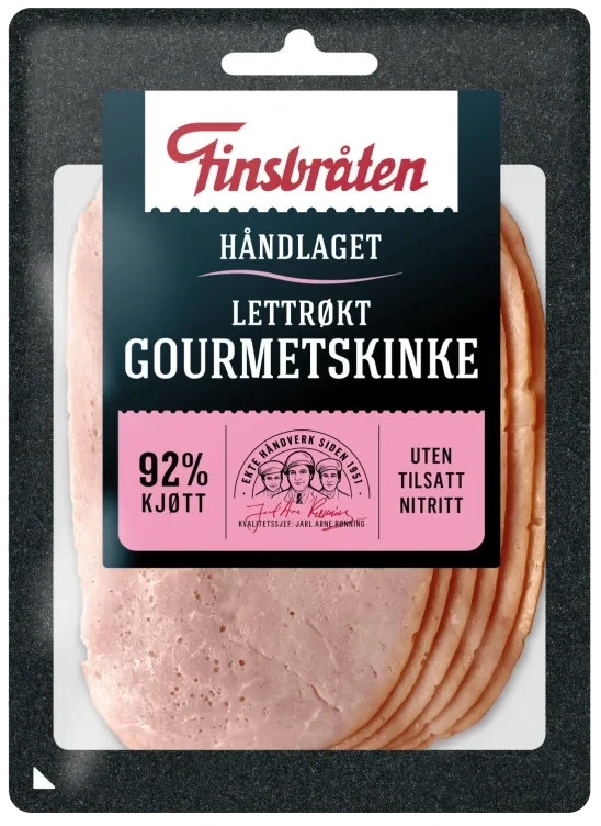 Gourmetskinke Lettrøkt 90g Finsbråten