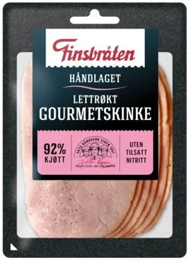 Gourmetskinke Lettrøkt 90g Finsbråten