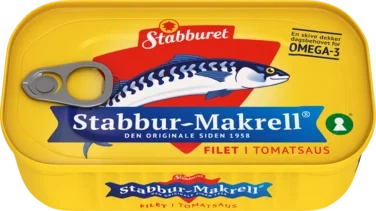 Stabbur-makrell Filet i Tomat
