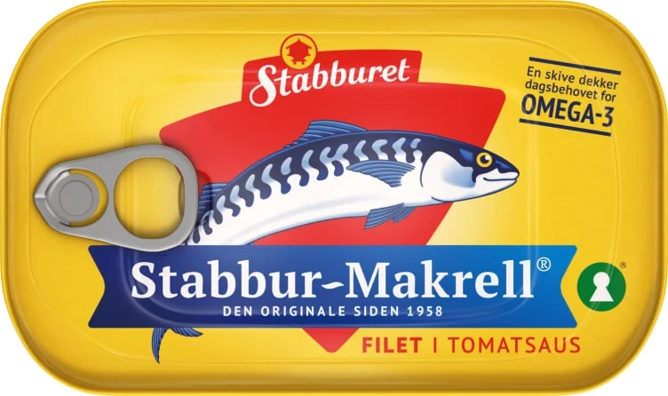Stabbur-Makrell i Tomat 110g Stabburet