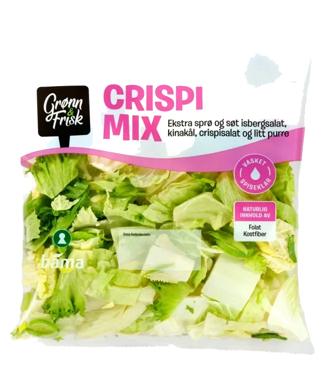 Crispi Mix 175g Grønn&Frisk