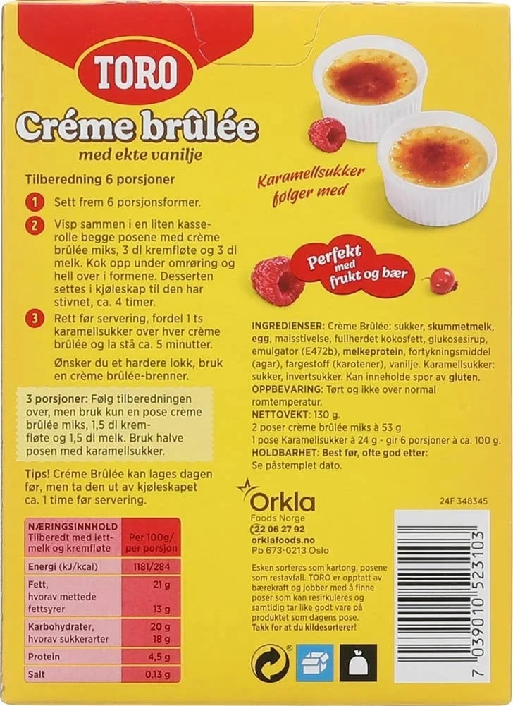 Créme Brûlée
