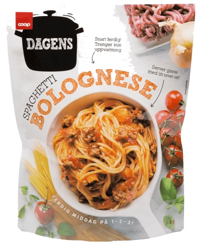 Coop Dagens Spaghetti Bolognese 1kg