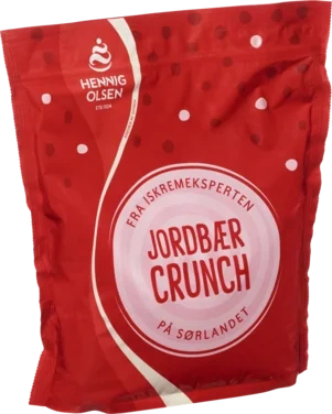 Jordbærcrunch Strøssel 1kg