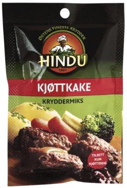 Kjøttkake Kryddermiks Pose Hindu