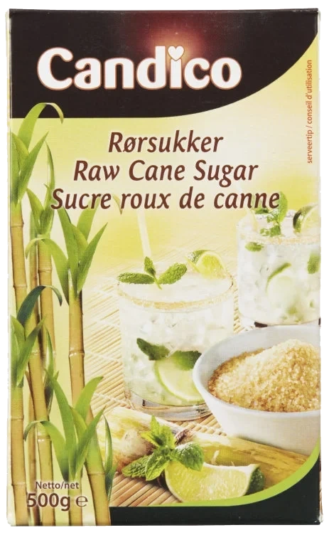 Demarara Rørsukker 500g Candico