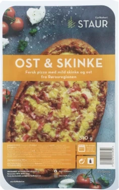 Staur Pizza Ost og Skinke 310g