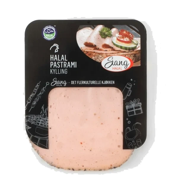 Kylling Pastrami Halal 100g Stang