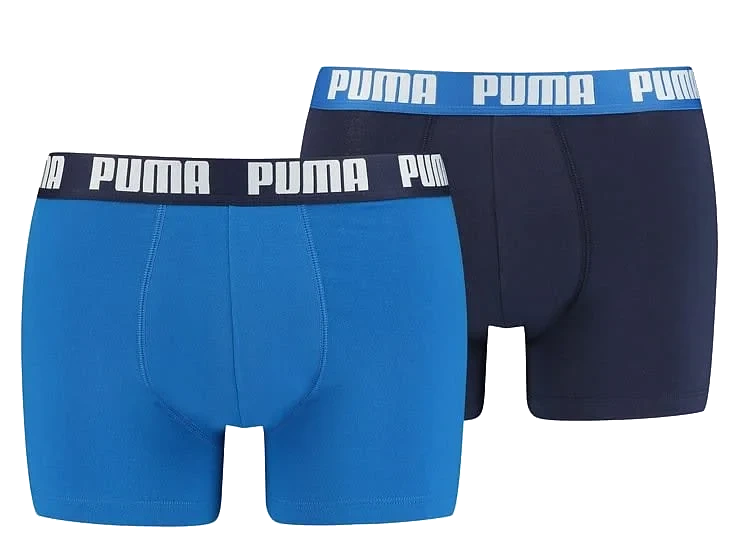 Boxer Basic Herre 2pk Blue/Navy Xl Puma