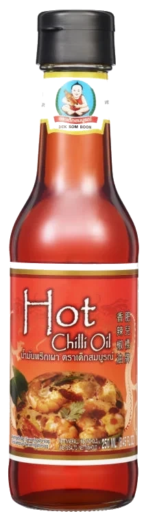 Hot Chilli Oil 250g Dek Som Boon