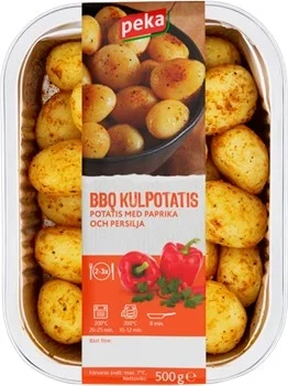 Kryddig BBQ potatis