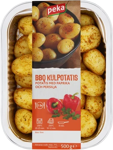 Kryddig BBQ potatis