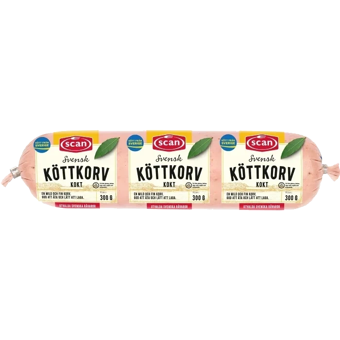 Köttkorv Kokt 300g Scan