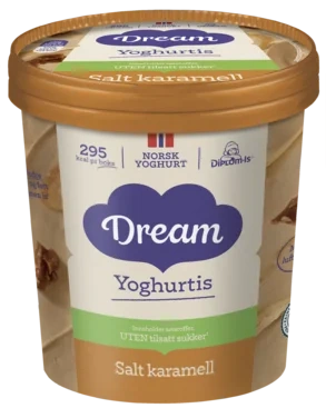 Dream Yoghurtis Salt Karamel 450ml Diplom-Is