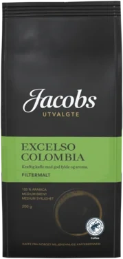Excelso Colombia Filtermalt 200g Jacobs Utvalgte
