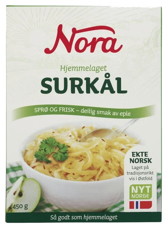 Surkål Hjemmelaget 450g Nora
