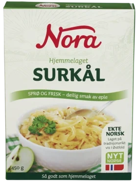 Surkål Hjemmelaget 450g Nora