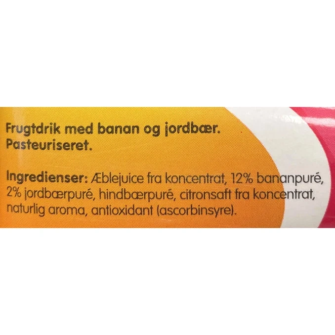 Smoothie Jordgubb & Banan 10-pack