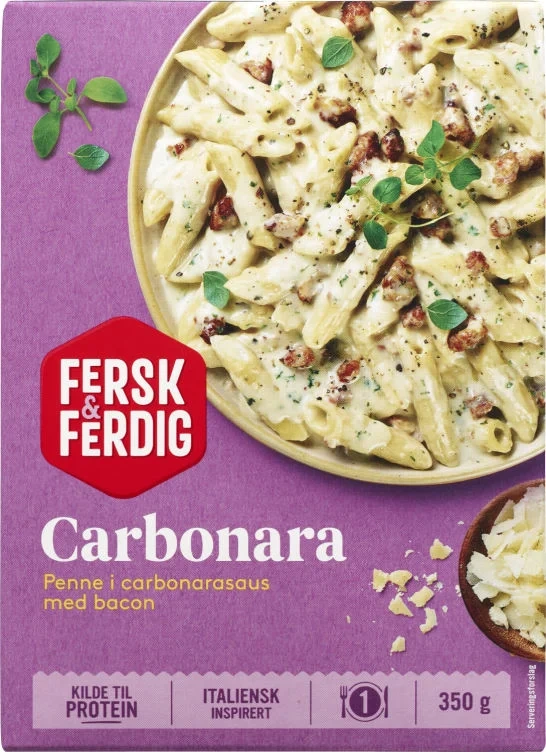 Carbonara F&F 350g Matbørsen