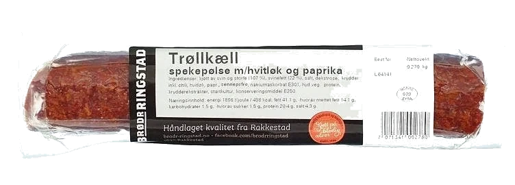 Trøllkæll Spekepølse, 270 g