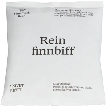 Rein Finnbiff 400g Finnmark Rein