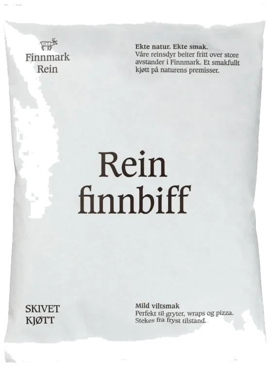 Rein Finnbiff 400g Finnmark Rein