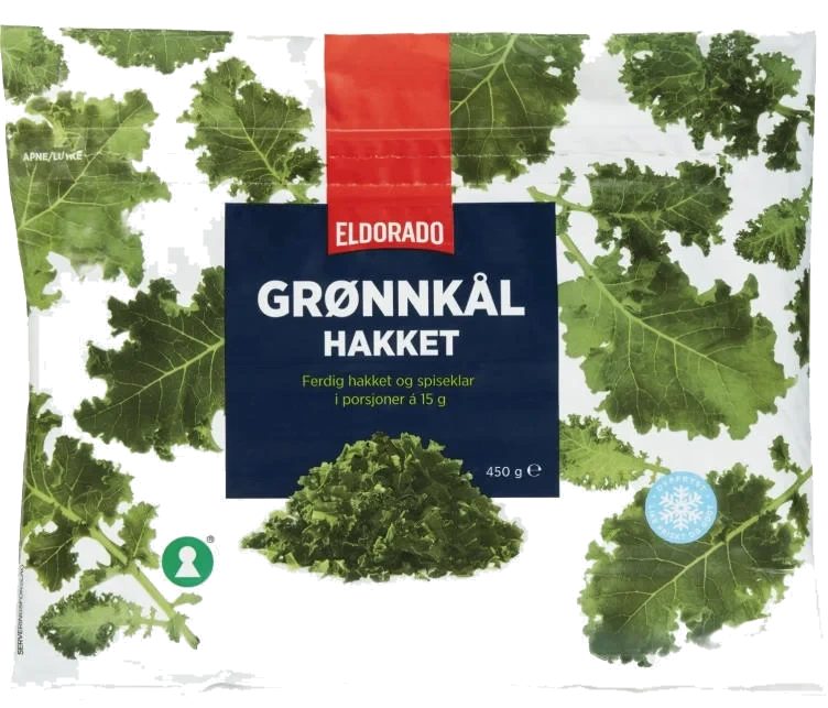 Grønnkål Hakket 450g Eldorado