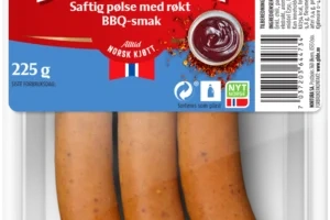 Spesialpølse BBQ 225g Enh