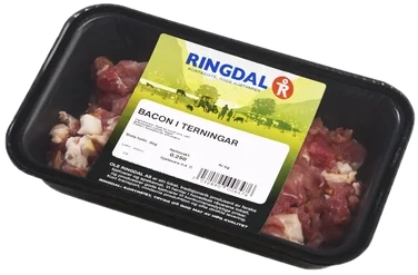 Bacon i Terninger 250g Ringdal