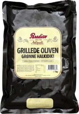 Paradiso Oliven Grillet Grønn 6x1 kg