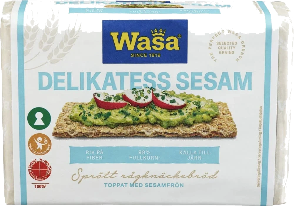 Knekkebrød Delikatess Sesam