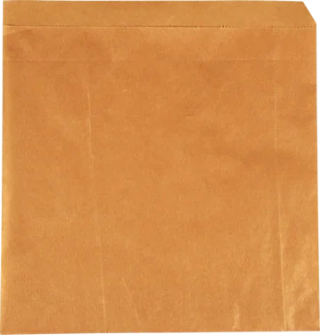 Burgerlomme 19x19cm, 40g/m2 Brun Papir/pergament Stor