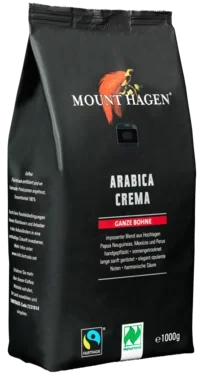 Mount Hagen Bønner Arabica Crema 1kg