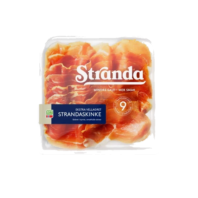 Strandaskinke Ekstra Vellagret 9mnd 80g