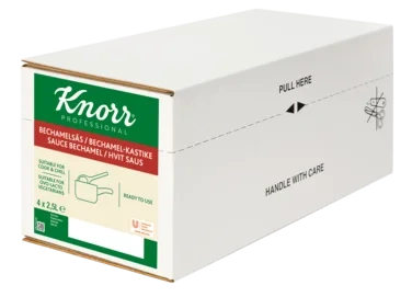 Bechamelsaus 100% 4x2.5l Knorr