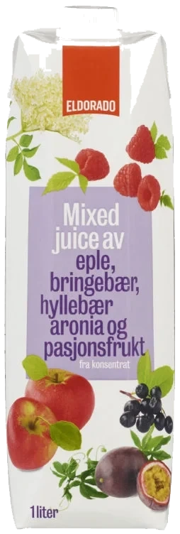 Br.Bær/Hylleblomst Juice 1l Eldorado