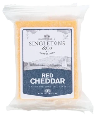Engelsk Cheddar Bit 170g Singletons