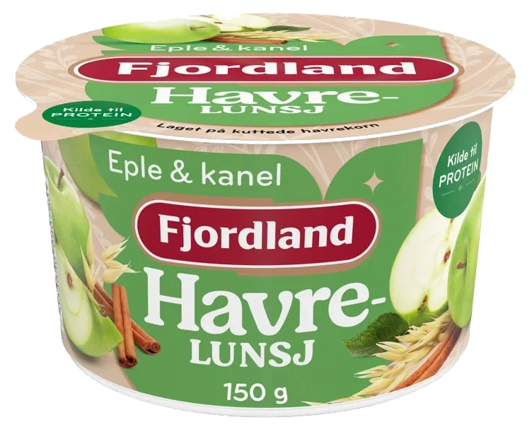 Fjordland Havrelunsj Eple Og Kanel 150 G