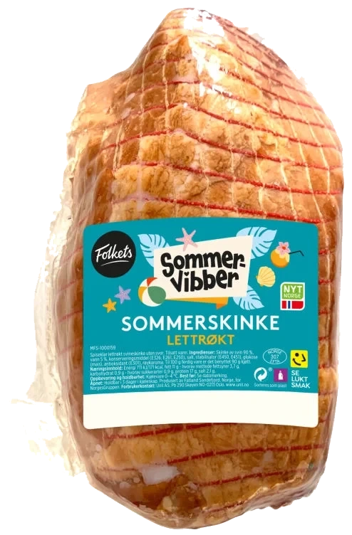 Sommerskinke Lettrøkt Ca1kg Folkets