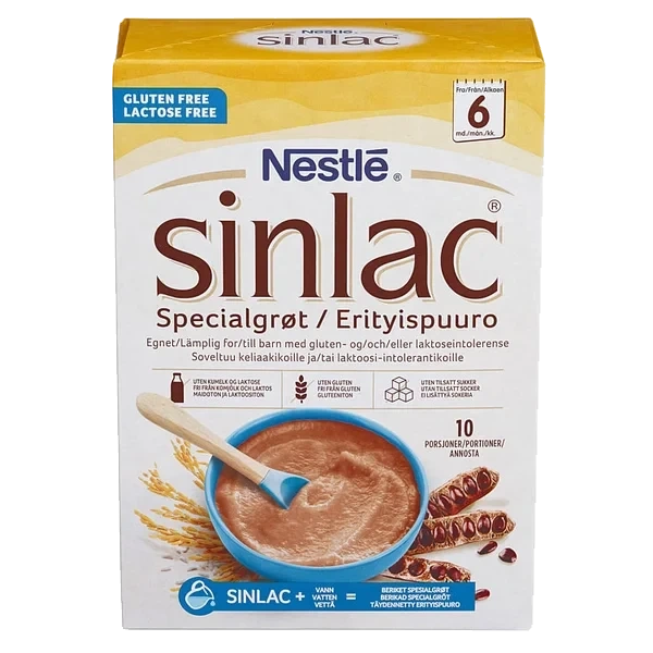 Sinlac Spesialgrøt Barn Fra 6 Måneder 500g