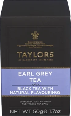 Taylors Of Harrogate Earl Grey 50g 20 Poser