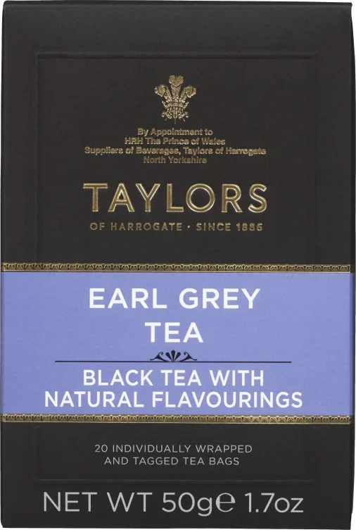 Taylors Of Harrogate Earl Grey 50g 20 Poser