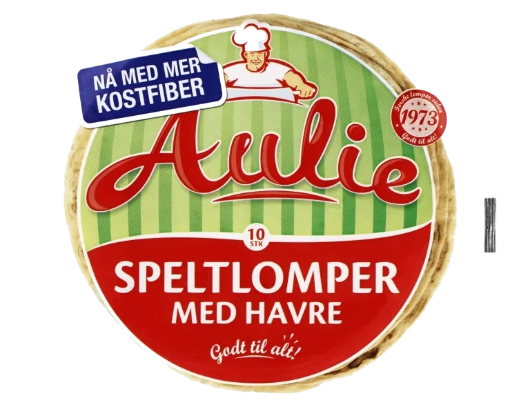 Aulie Speltlomper med Havre 10stk