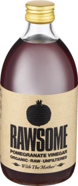 Rawsome Økologisk Granatepleeddik 500 ml