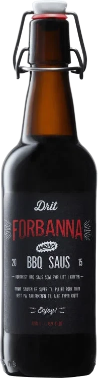 Bbq Saus 500g Drit Forbanna