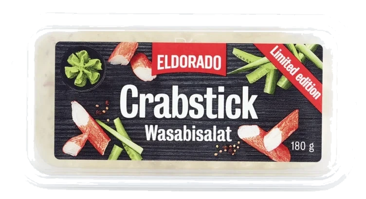 Salat Crabstick Wasabi 180g Eldorado