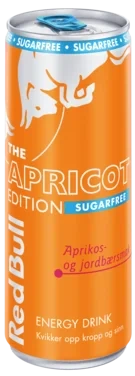 Red Bull Energidrikk Sf Aprikos 250ml boks